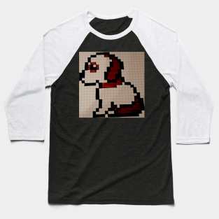 Pixel Pup Baseball T-Shirt